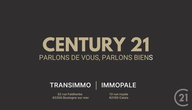 Appartement F2 à louer - 2 pièces - 59.25 m2 - BOULOGNE SUR MER - 62 - NORD-PAS-DE-CALAIS - Century 21 Transimmo