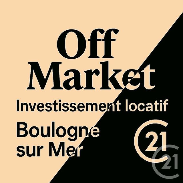 Appartement à vendre - 2 pièces - 20.0 m2 - BOULOGNE SUR MER - 62 - NORD-PAS-DE-CALAIS - Century 21 Transimmo