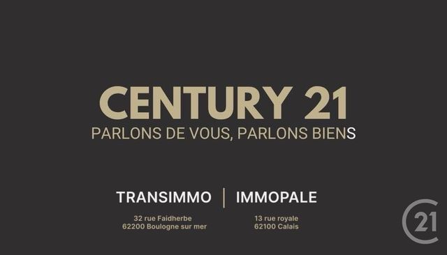 Appartement T2 à louer - 2 pièces - 49.2 m2 - BOULOGNE SUR MER - 62 - NORD-PAS-DE-CALAIS - Century 21 Transimmo